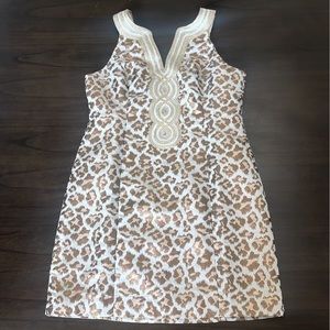 Lilly Pulitzer Leopard Shift Dress